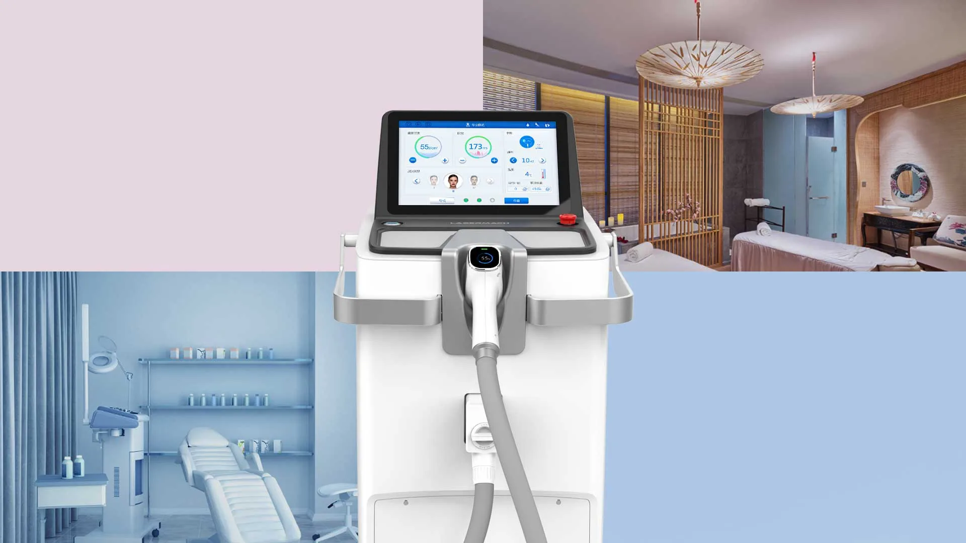 COOLWAVE Diodenlaser für die dauerhafte Haarentfernung im Studio in Schrobenhausen