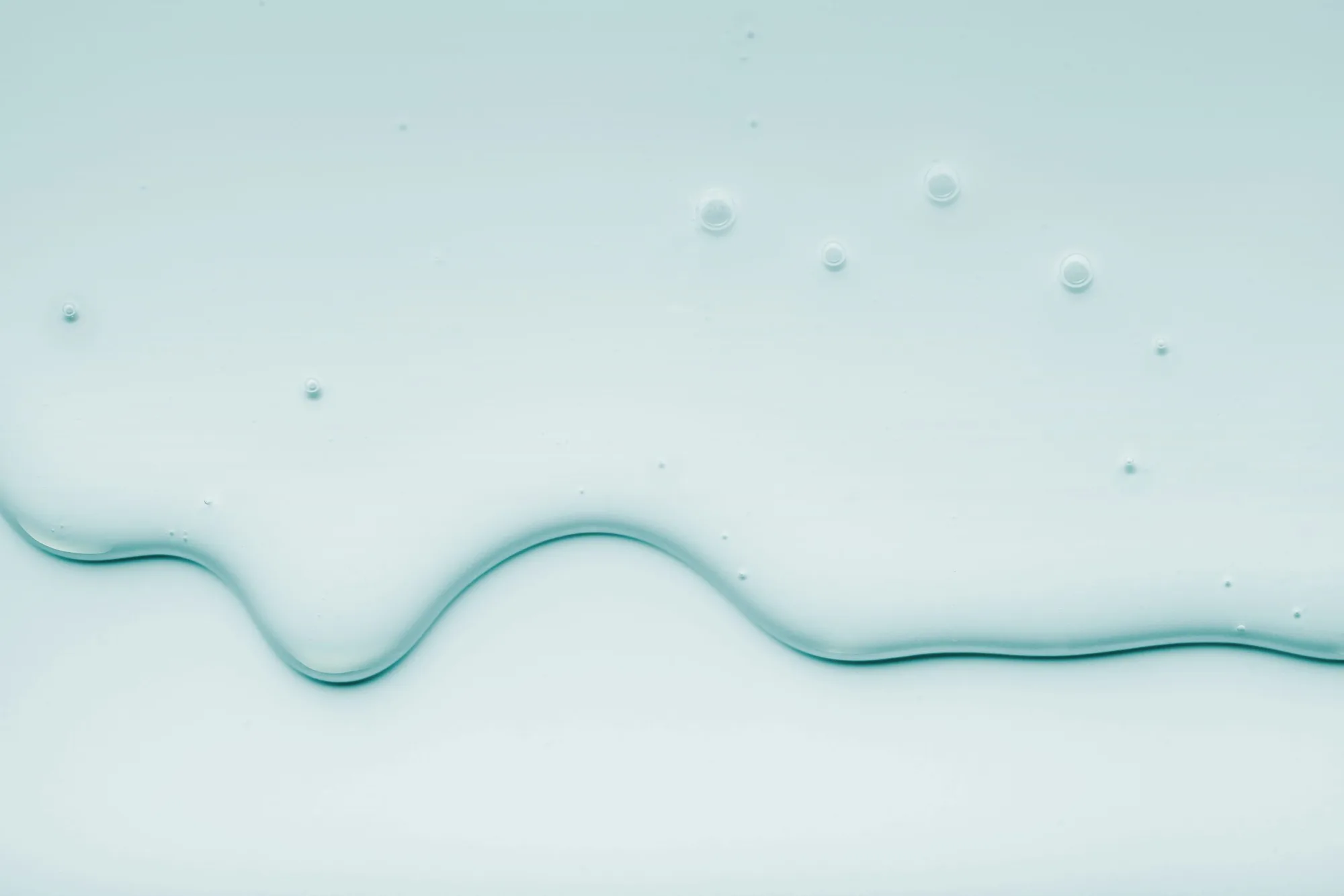 Hellblaue Gel-Maske Textur